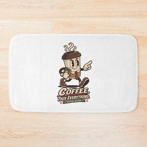 Item preview, Ambitious Coffee Character Holding Notebook designed and sold by HoopeStylee.