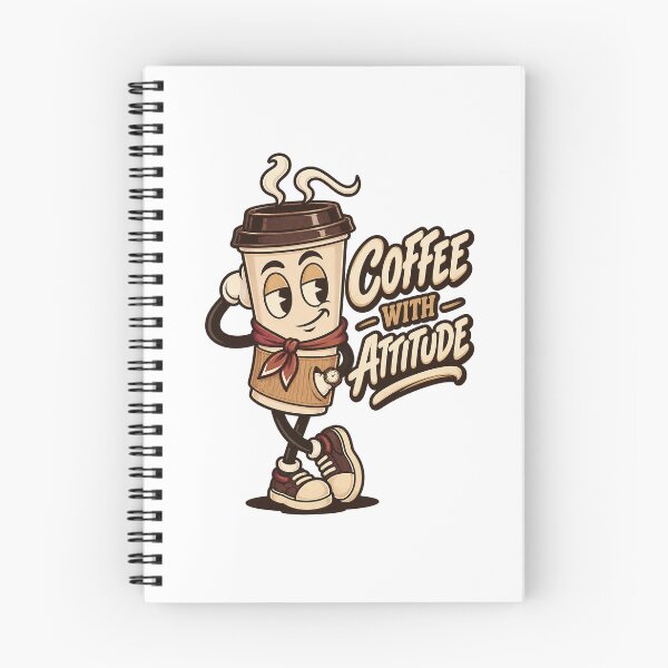 Item preview, Cool Coffee Cup Mascot With Attitude designed and sold by HoopeStylee.