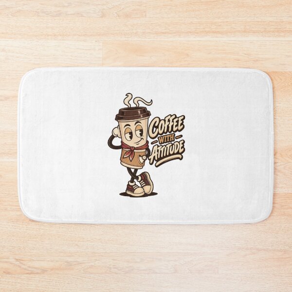 Item preview, Cool Coffee Cup Mascot With Attitude designed and sold by HoopeStylee.