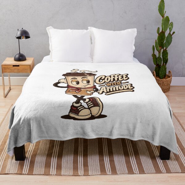 Item preview, Cool Coffee Cup Mascot With Attitude designed and sold by HoopeStylee.