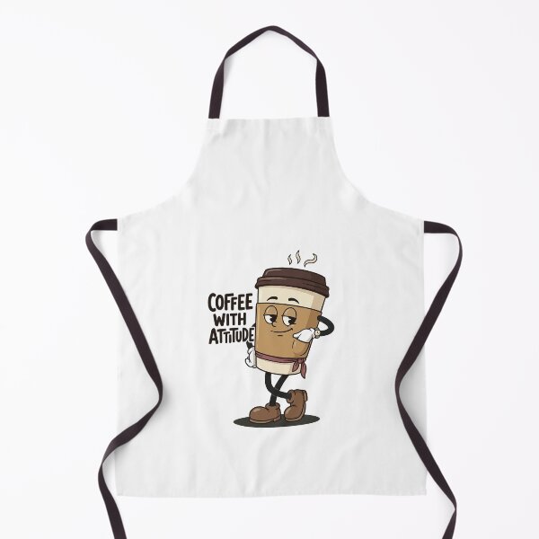 Item preview, Sarcastic Coffee Character In Relaxed Stance designed and sold by HoopeStylee.