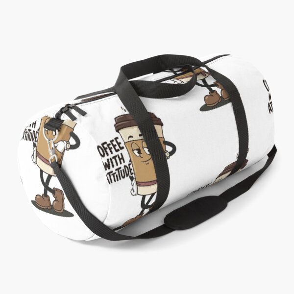 Item preview, Sarcastic Coffee Character In Relaxed Stance designed and sold by HoopeStylee.