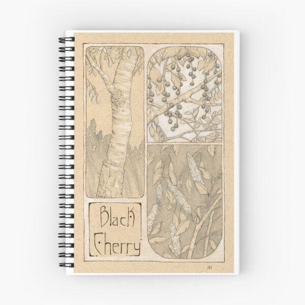 Item preview, Art Nouveau Black Cherry designed and sold by Groovy Gilded Age.