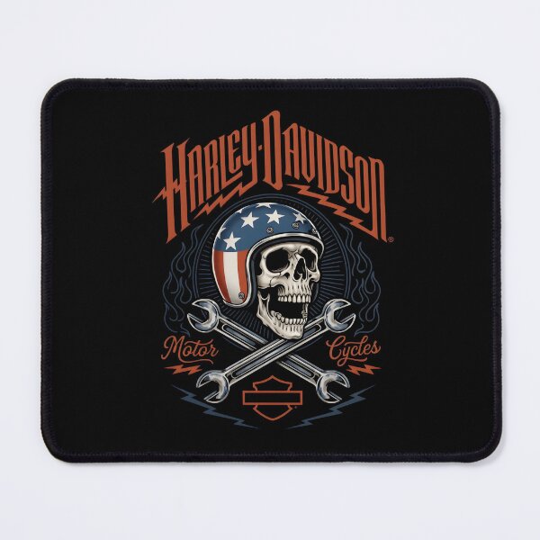 Item preview, Vintage Harley-Davidson Motorcycle Skull & Wrenches Graphic designed and sold by interdesigner.