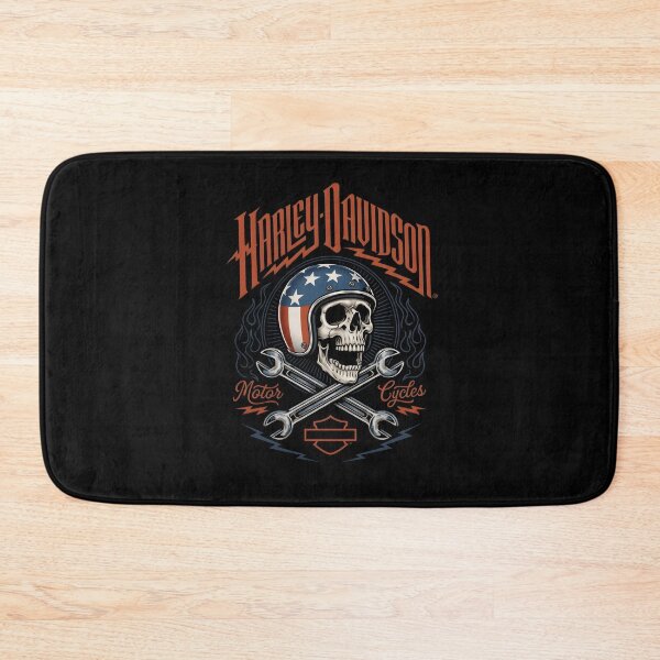 Item preview, Vintage Harley-Davidson Motorcycle Skull & Wrenches Graphic designed and sold by interdesigner.