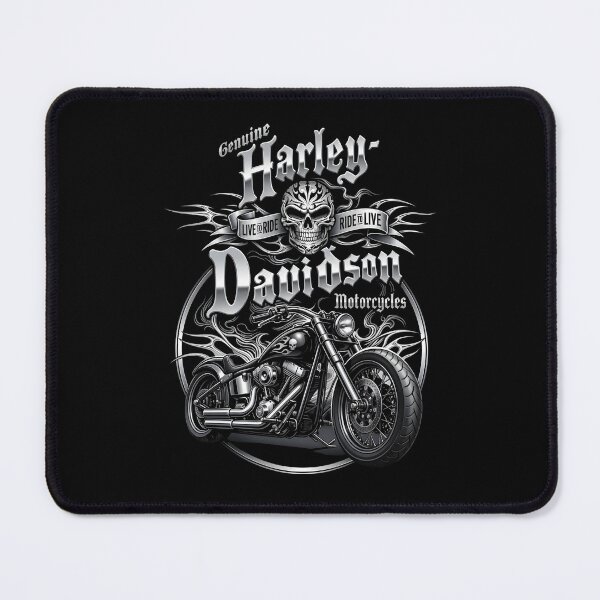 Item preview, Vintage Harley-Davidson Biker Skull designed and sold by interdesigner.