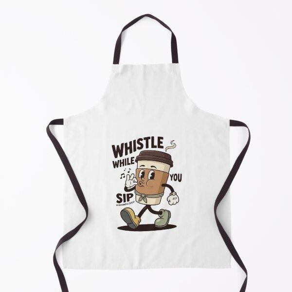 Item preview, Whistling Coffee Cup Mascot Walking Cheerfully designed and sold by HoopeStylee.