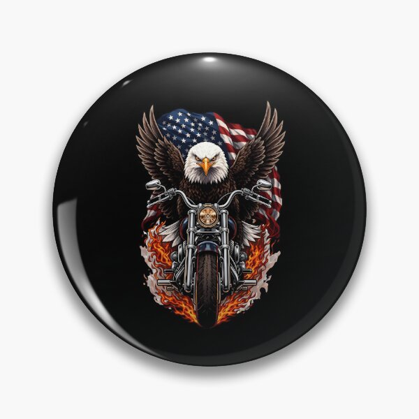 Item preview, American Eagle Patriotic Biker designed and sold by interdesigner.