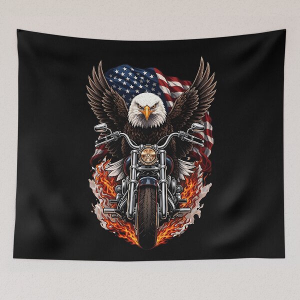 Item preview, American Eagle Patriotic Biker designed and sold by interdesigner.