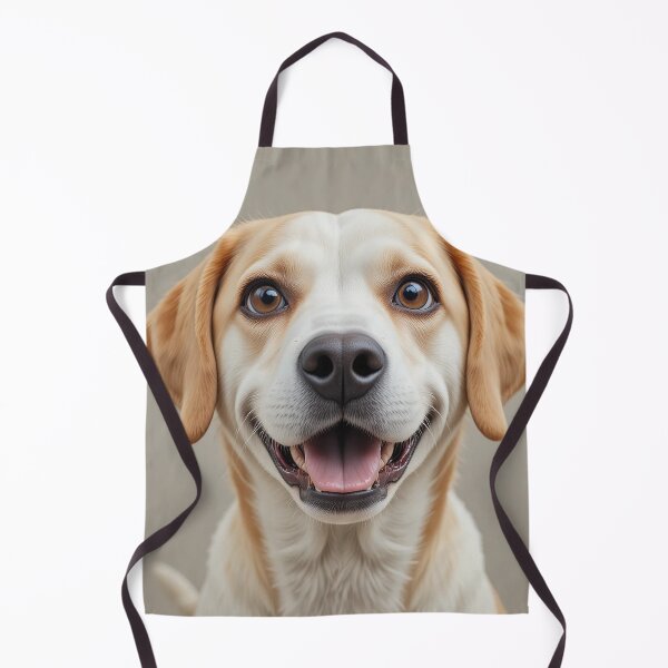 Item preview, Friendly Dog Portrait – Cute Dog Face Line Art, Expressive Eyes & Floppy Ears designed and sold by PixPixari.