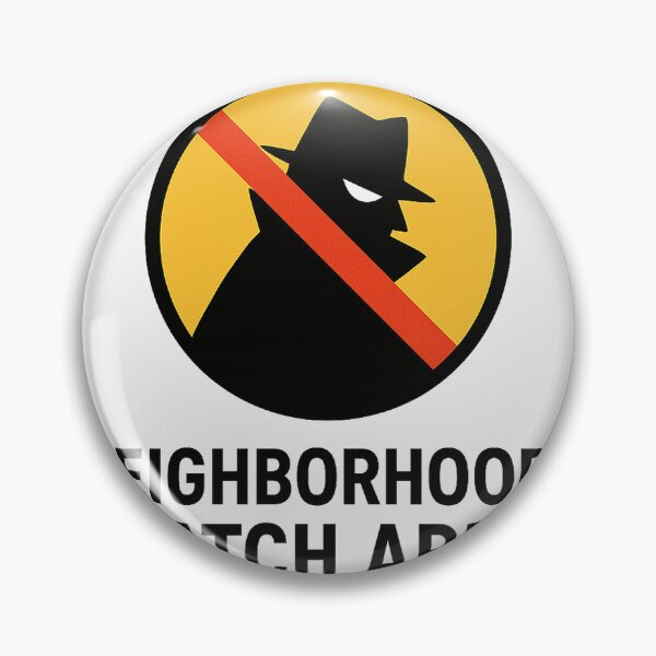 Item preview, Neighborhood Watch Vigilant Residents Sticker designed and sold by Logan Marcia.