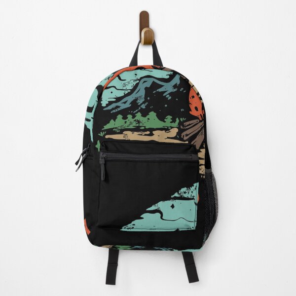Item preview, Back To The Wild – Vintage Campfire Mountain Night Graphic designed and sold by heedooppod.
