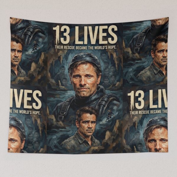 Item preview, Thirteen Lives Survival Drama Fine Art Tribute designed and sold by Art's Diner.