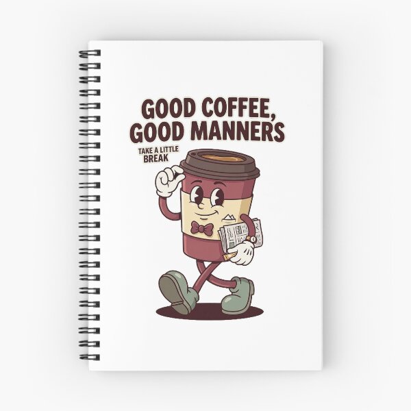 Item preview, Gentleman Coffee Cup Mascot Tipping Hat designed and sold by HoopeStylee.