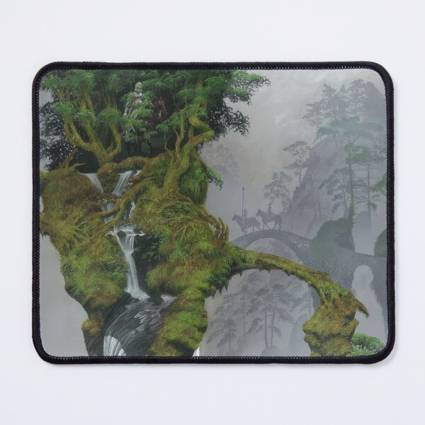 Item preview, Roger Dean Art – Surreal Fantasy Landscape designed and sold by CleoniqueH.
