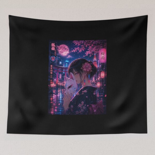 Item preview, Tokyo Autumn Kitsune Girl designed and sold by TOKYOSTUDIO.