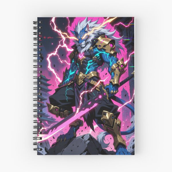 Item preview, Blue Beast Unleashed in Flame and Might (V7) designed and sold by SabaMirzique.