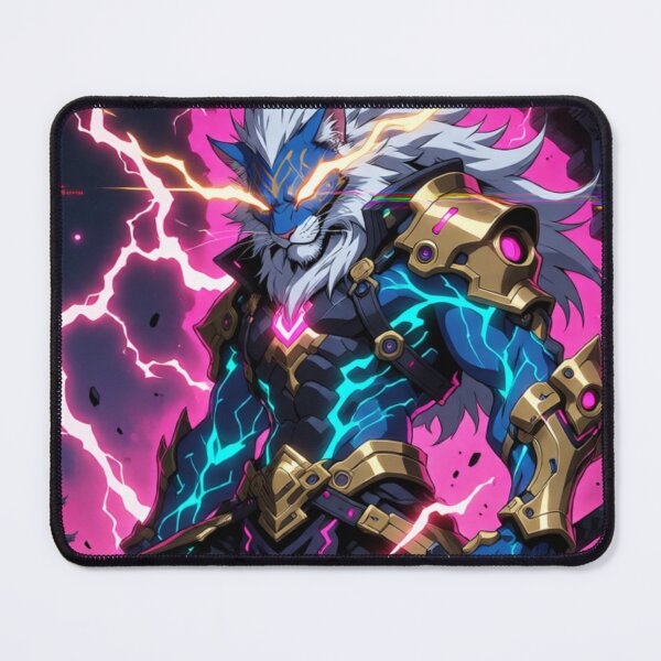 Item preview, Blue Beast Unleashed in Flame and Might (V7) designed and sold by SabaMirzique.