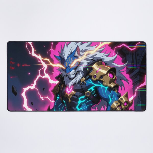 Item preview, Blue Beast Unleashed in Flame and Might (V7) designed and sold by SabaMirzique.