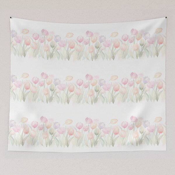 Item preview, Pastel Tulip Rows designed and sold by NNhu.
