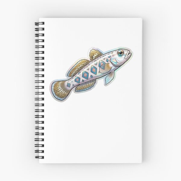 Item preview, Darter Fish Colorful Freshwater Aquarium Art designed and sold by KenworksDigital.