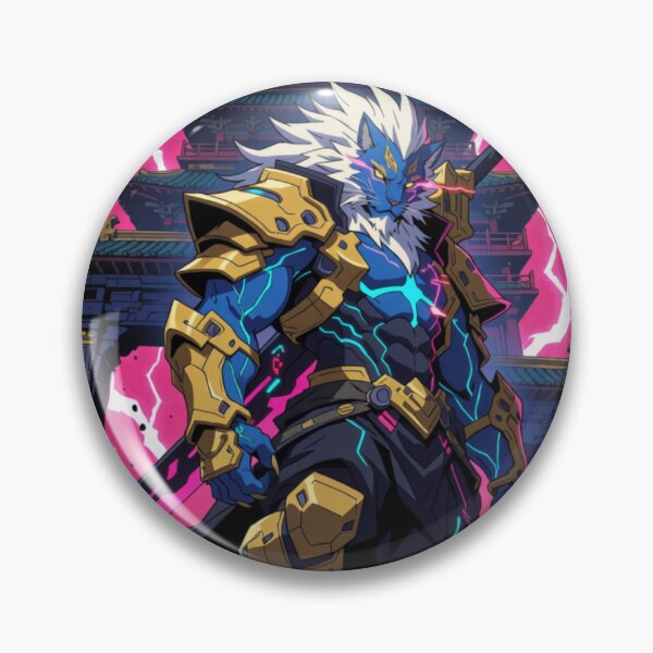 Item preview, Blue Beast Unleashed in Flame and Might (V8) designed and sold by SabaMirzique.