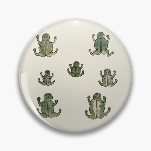Item preview, Weird little medieval frogs designed and sold by Heather H Designs .