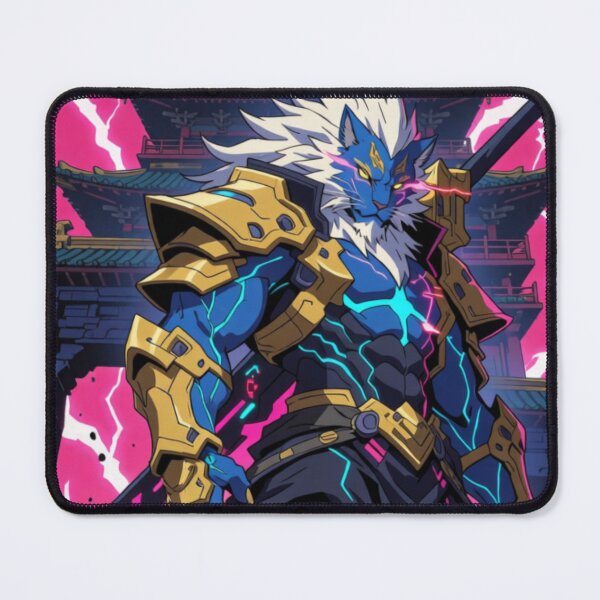 Item preview, Blue Beast Unleashed in Flame and Might (V8) designed and sold by SabaMirzique.
