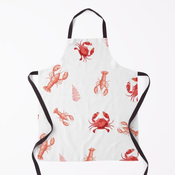 Item preview, Cute Coastal Crab and Lobster Pattern designed and sold by Marietna2110.