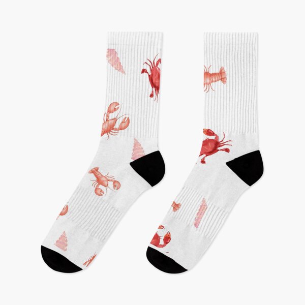 Item preview, Cute Coastal Crab and Lobster Pattern designed and sold by Marietna2110.