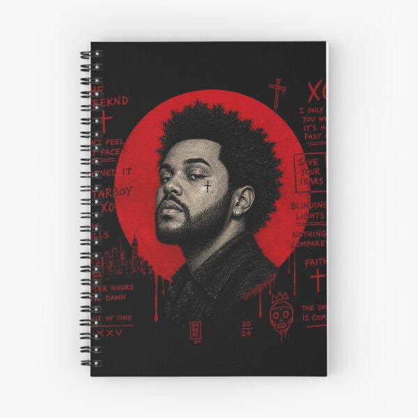 Item preview, The Weeknd XO – After Hours Neo Pop Graphic Art designed and sold by Boreal Apparel.
