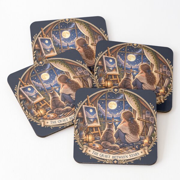Item preview, The Quiet Between Stars – A quiet moment under the starry sky designed and sold by thirtyonestars.