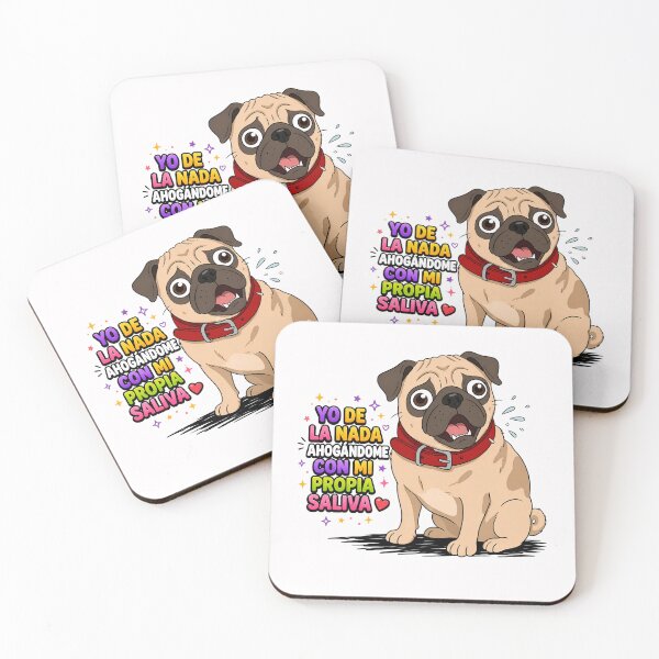 Item preview, Galia - Pug Choking on Her Own Saliva designed and sold by Snuggz_08.