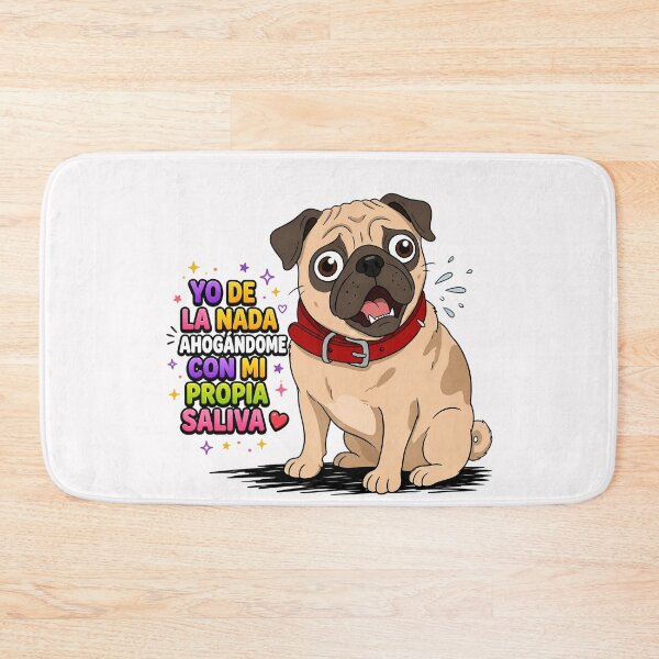 Item preview, Galia - Pug Choking on Her Own Saliva designed and sold by Snuggz_08.