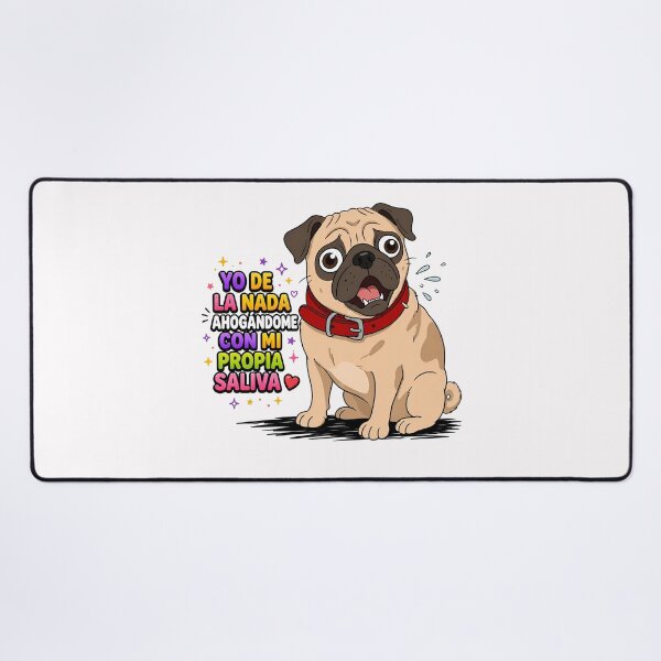 Item preview, Galia - Pug Choking on Her Own Saliva designed and sold by Snuggz_08.