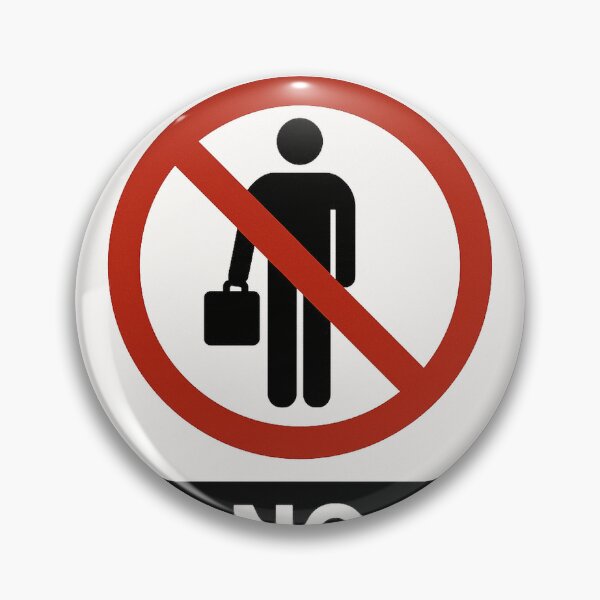 Item preview, No Soliciting Warning Sign Sticker designed and sold by Logan Marcia.