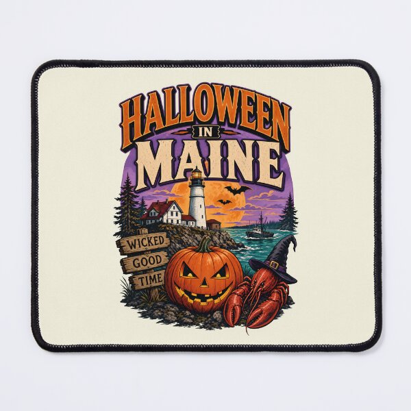 Item preview, Halloween in Maine - Wicked good time designed and sold by ParadoxParadox.