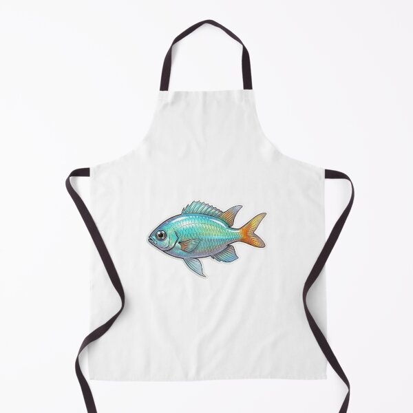 Item preview, Chromis Reef Fish Colorful Tropical Aquarium Art designed and sold by KenworksDigital.