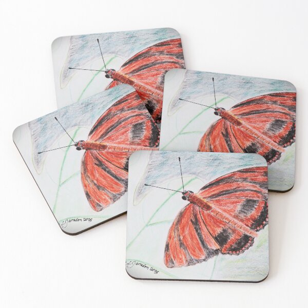 Item preview, Banded Orange Heliconian designed and sold by LINAJAMISON.