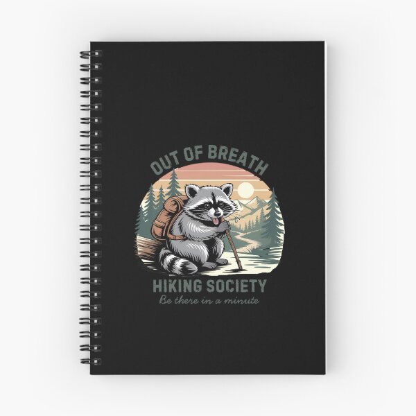 Item preview, Hiking Society, Out of Breath,  designed and sold by MalwasBasket.
