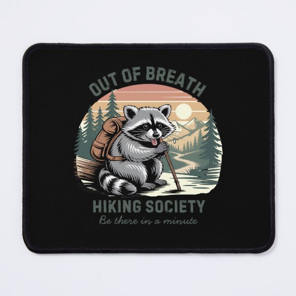 Item preview, Hiking Society, Out of Breath, designed and sold by MalwasBasket.