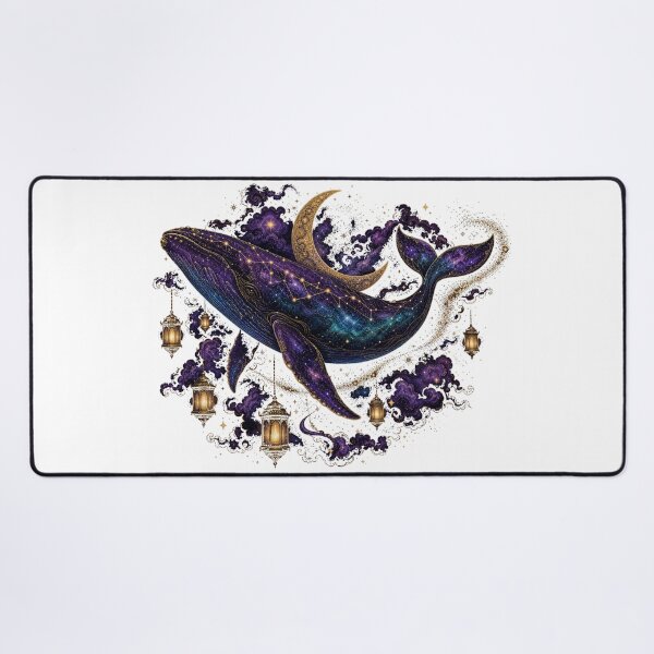 Item preview, Celestial Sky Whale – Constellation Magic of the Night designed and sold by CosmicFlora Studio.