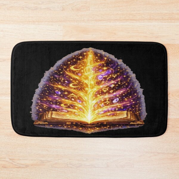 Item preview, Enchanted Magic Book – Cosmic Knowledge and Mystic Energy designed and sold by TroviTutto.