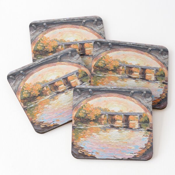 Item preview, Bridge Over the Peace River, AI-styled original photo designed and sold by Flaunting Florida.
