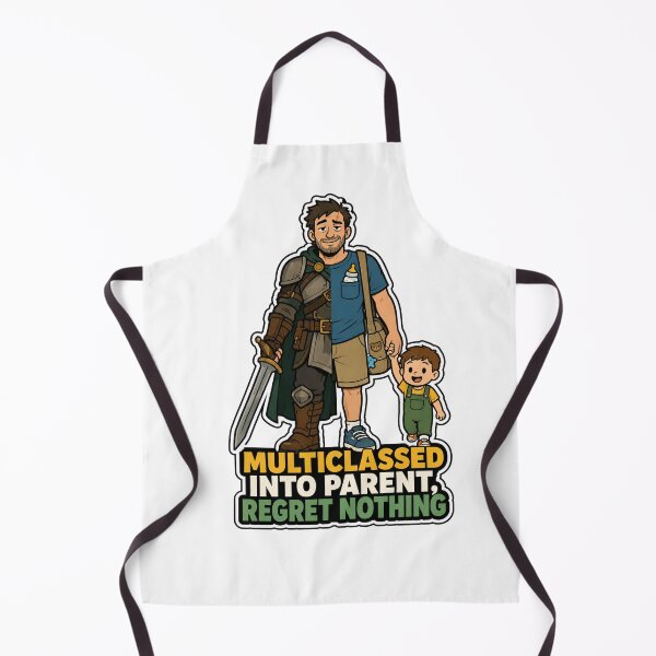 Item preview, Multiclassed Into Parent, Regret Nothing designed and sold by Print Loft.