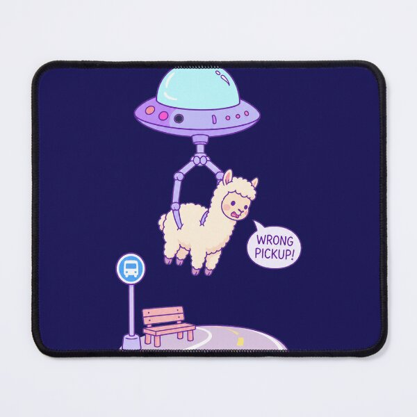 Item preview, Wrong Pickup Cute Pastel Kawaii Alpaca UFO Abduction Graphic designed and sold by SVox.