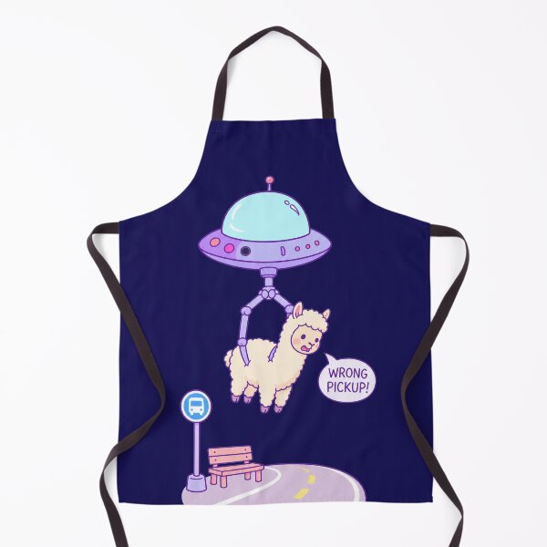 Item preview, Wrong Pickup Cute Pastel Kawaii Alpaca UFO Abduction Graphic designed and sold by SVox.