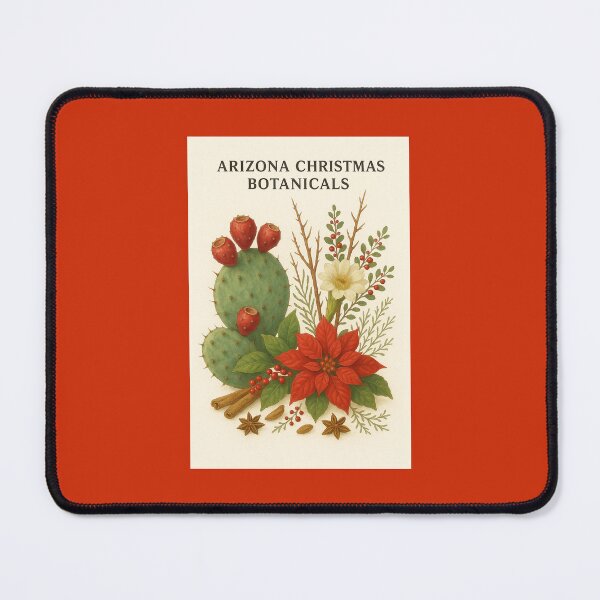 Item preview, Arizona Christmas Botanicals – Desert Holiday Still Life designed and sold by Novel Works Studio.