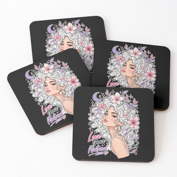 Item preview, Love Your Natural - curly hair designed and sold by Lily Lola.