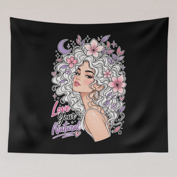 Item preview, Ama tu cabello natural - cabello rizado designed and sold by Lily Lola.